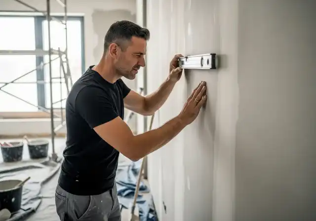 Qualitätskontrolle auf der Baustelle