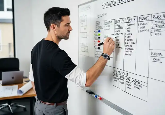 Gewerkekoordination und Terminplanung