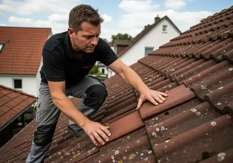Dachinspektion und Zustandsprüfung vor Ort