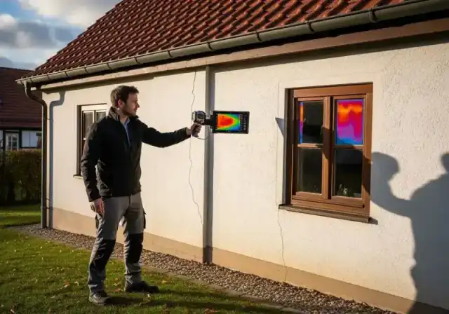 Energieberatung mit Thermografie vor Ort