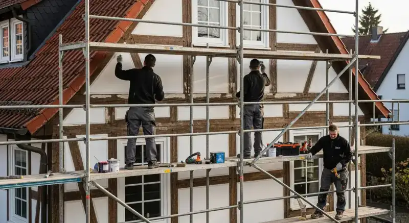 Haussanierung eines Einfamilienhauses in München