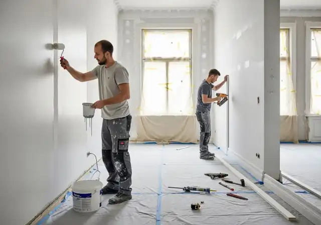 Übergabe des fertiggestellten Innenausbaus